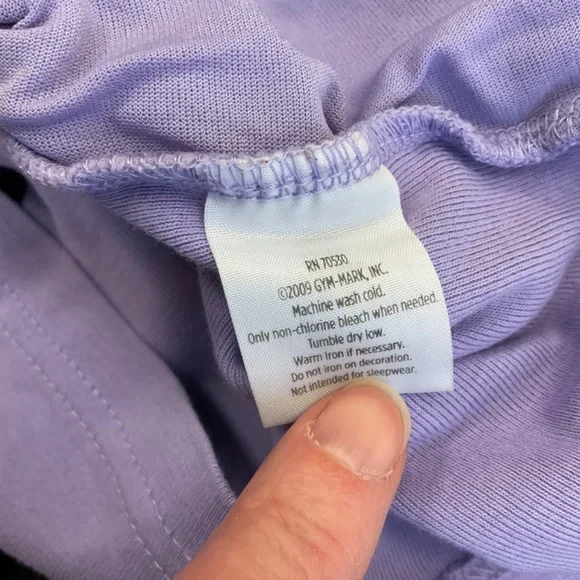 Gymboree Girl's Shirt Purple Giraffe Sequin Lilac Sz 7 - READ - Picture 8 of 8